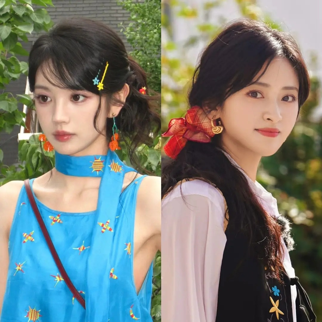 甜系的田曦薇和沈月，你们更爱谁