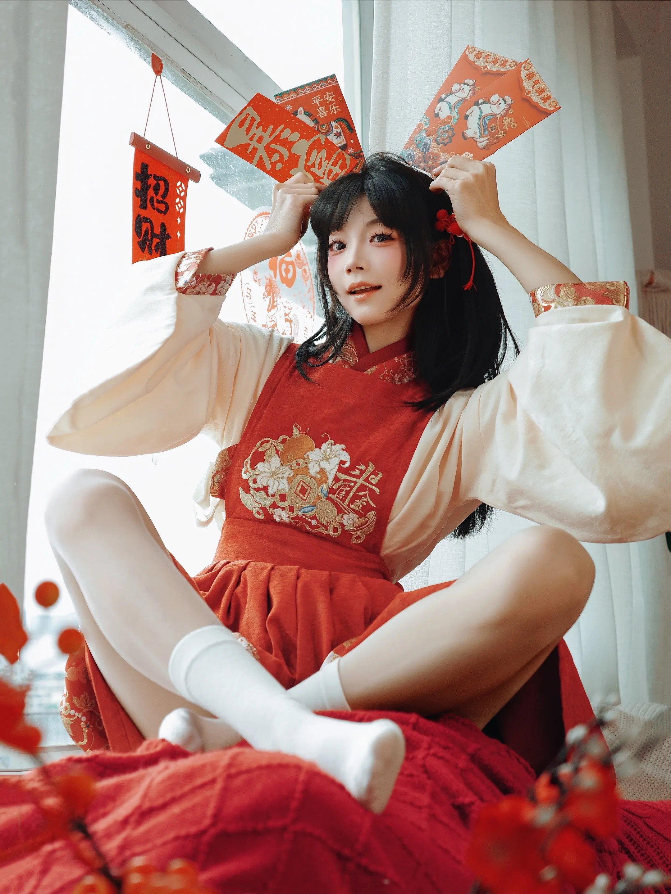 哪位小朋友要来领压岁钱呀？