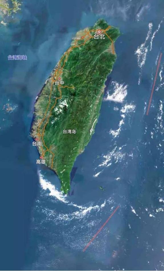 很多人以为台湾岛像海南岛一样，岛上路网四通八达，东南西北四面贯通，那就误解太深了