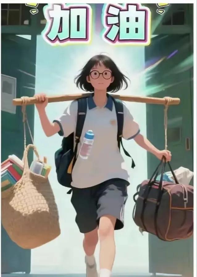 高考后独自扛行李回家的这位广西高三女生火了，随着不经意拍摄的视频的走红，大家在点