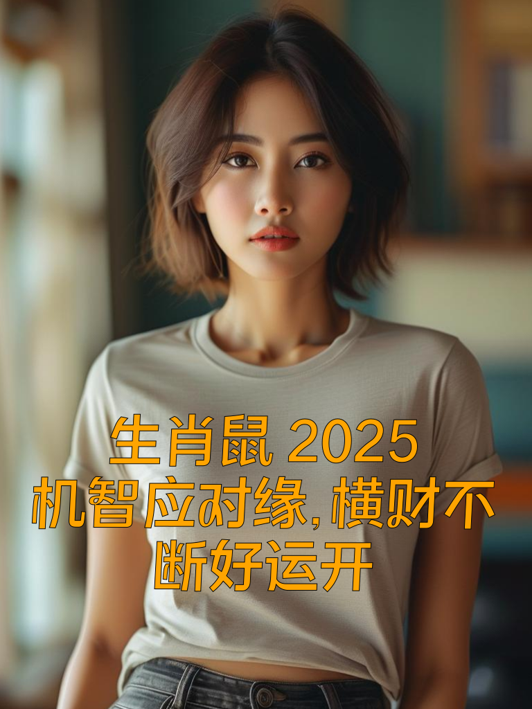 生肖鼠2025：机智应对缘，横财不断好运开