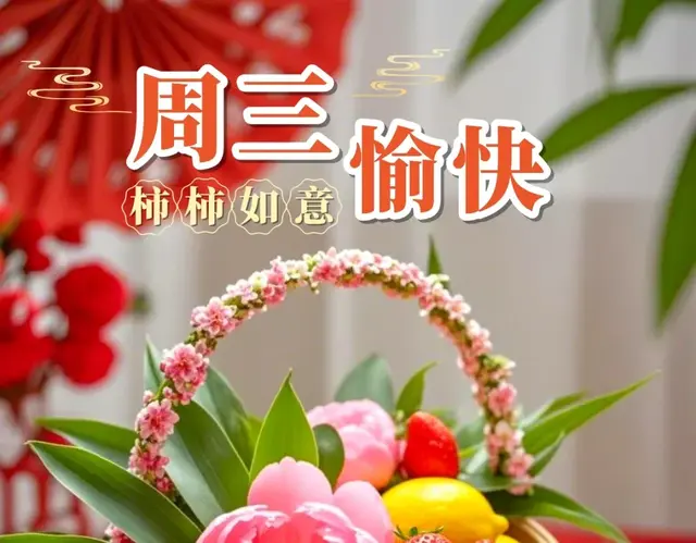 3月19日周三早安祝福, 开启美好的一天, 用微笑和努力迎接今天。