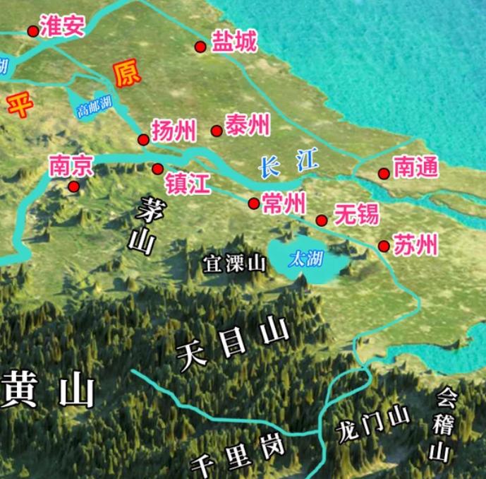 苏州和南京的差异在于地理优势的类型不同，苏州是经济型地理，水网密布土壤肥沃、靠近
