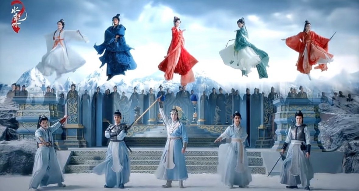 水龙吟二次元天菜水龙吟服化道把动漫美学焊在身上✨，特效开大直击次元DNA，i漫人