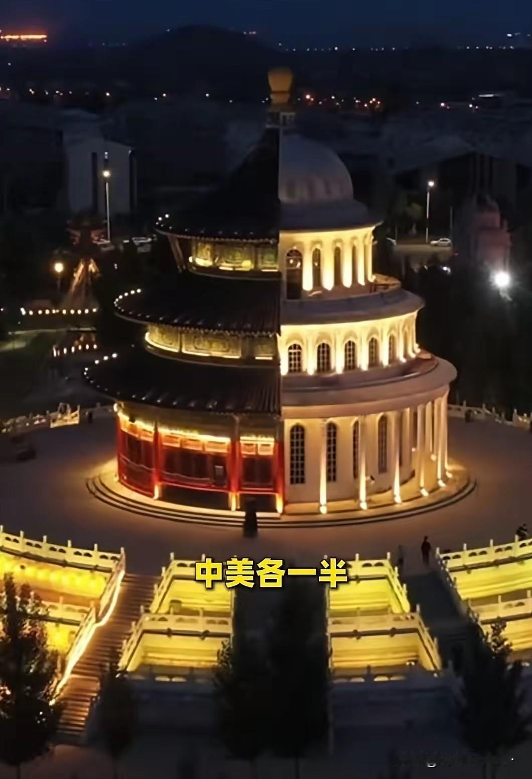 万万没想到，特朗普逛了一趟天坛，石家庄的这座建筑火了。在河北省石家庄市北的长
