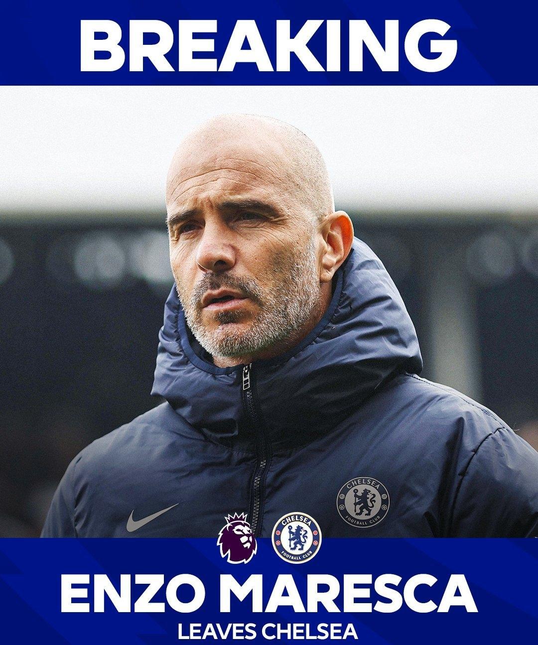 欧洲转会新闻！★不听话的不要！切尔西宣布马雷斯卡不再担任球队主帅，蓝军高层对