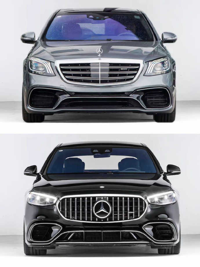 两代奔驰S级AMG，你会选择哪个？我会选上一代的外观+这一代的内饰！