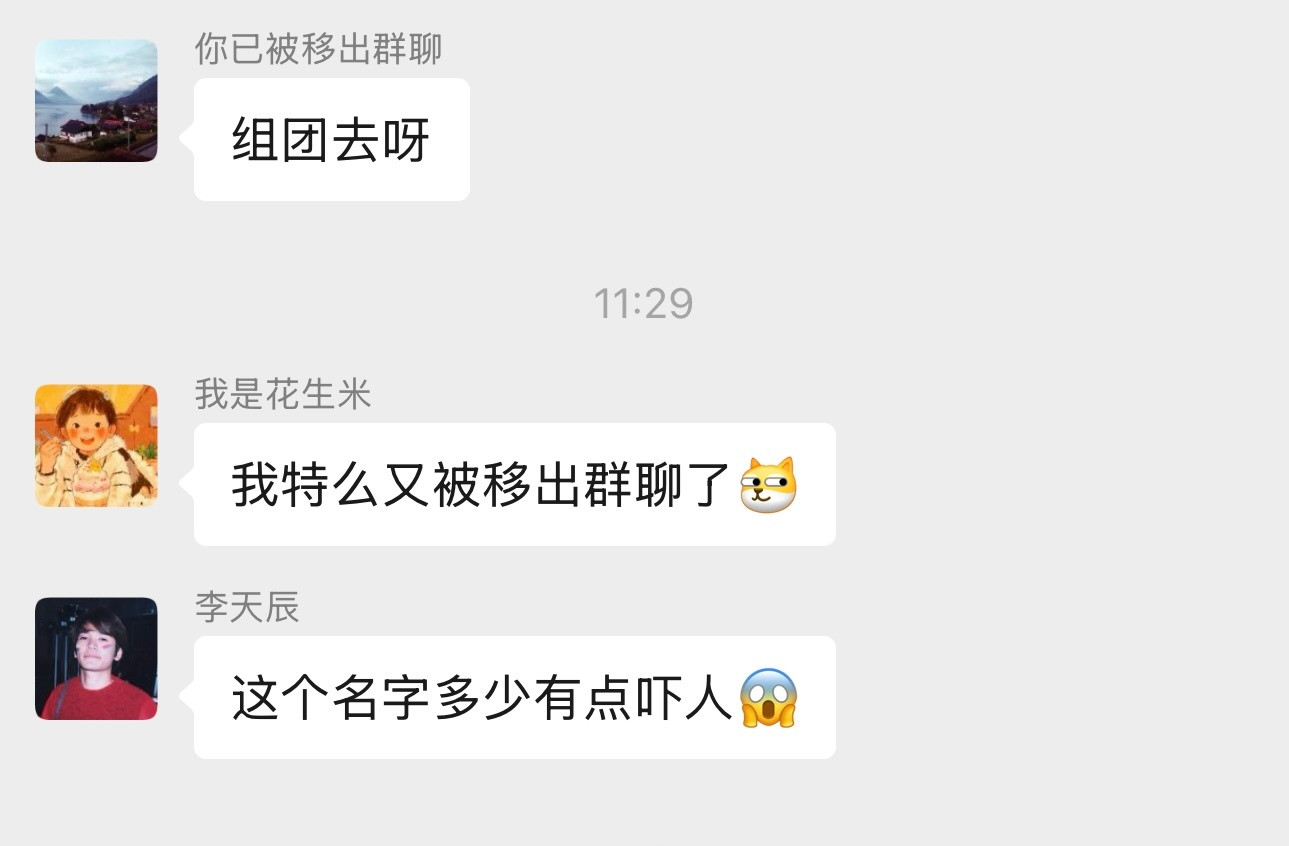 每天都在恍惚中点开这个群……