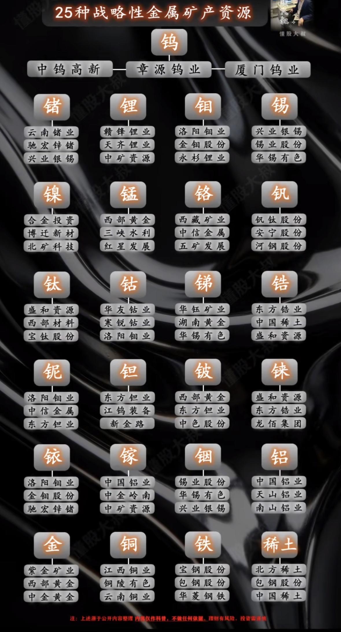 25种战略性金属矿产资源，那可是矿业世界的宝藏密码。像锂，作为新能源电池的关键元