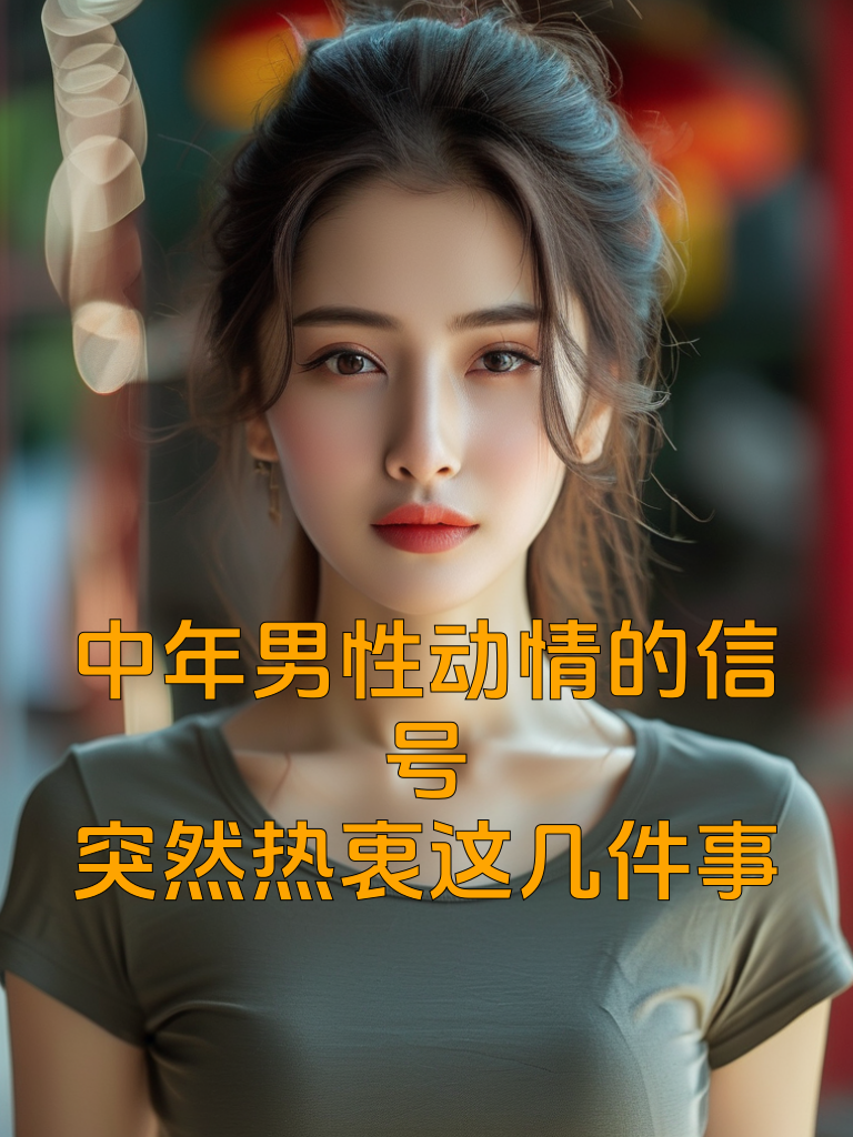 中年男性动情的信号：突然热衷这几件事