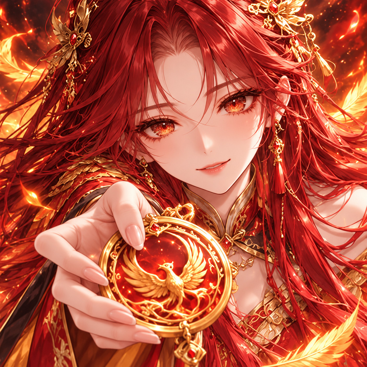 动漫头像｜🔥赤羽一展，动漫头像女生头像九宫格头像​​​