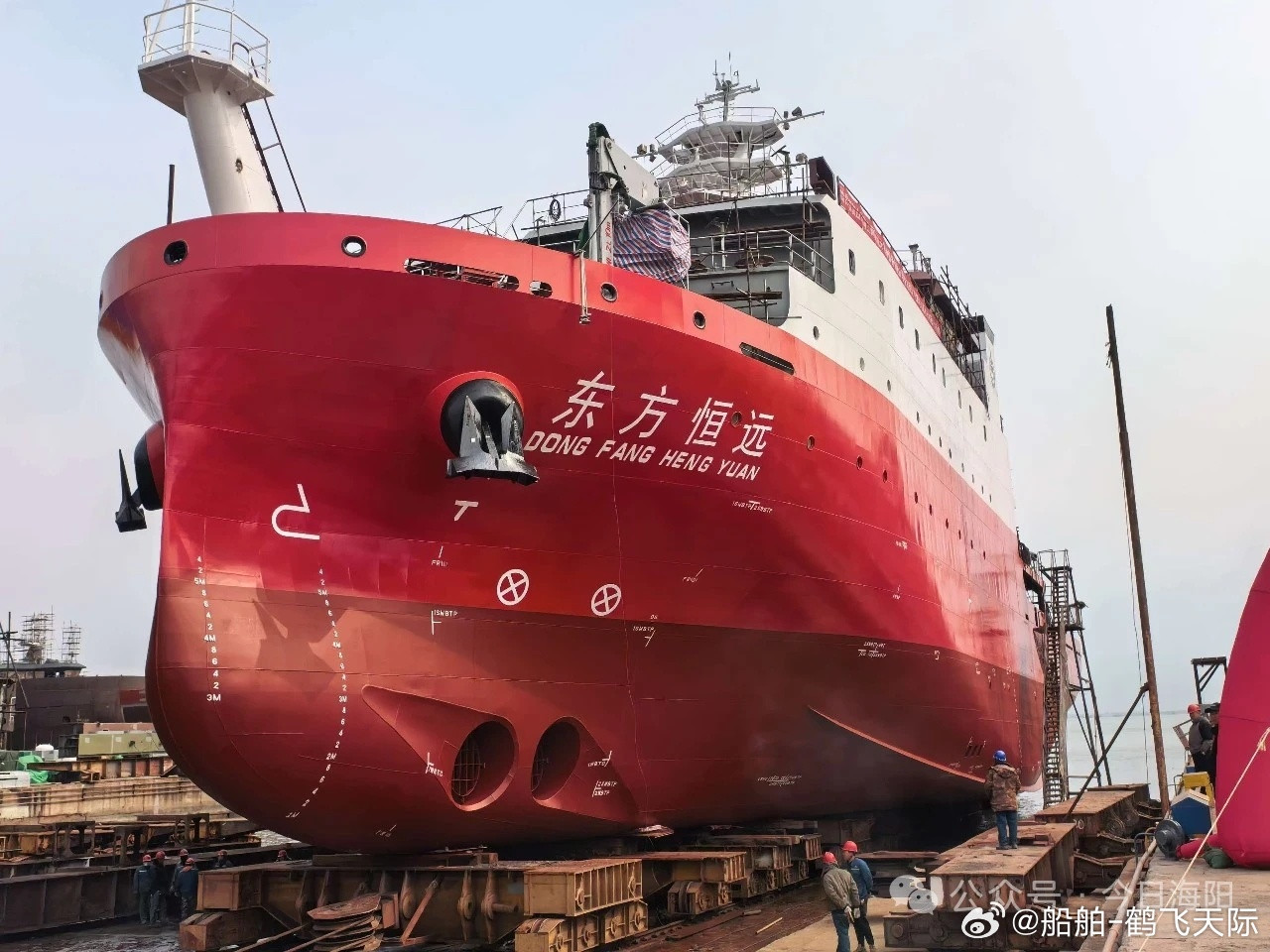 3月11日，由哈工程作为项目总牵头单位设计建造的“东方恒远”号海上航天发射指挥测