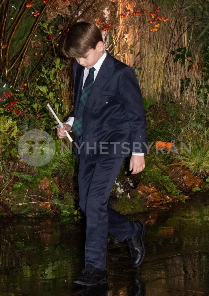 路易王子2025年12月5日，威尔士路易王子在伦敦威斯敏斯特大教堂参加他母亲凯