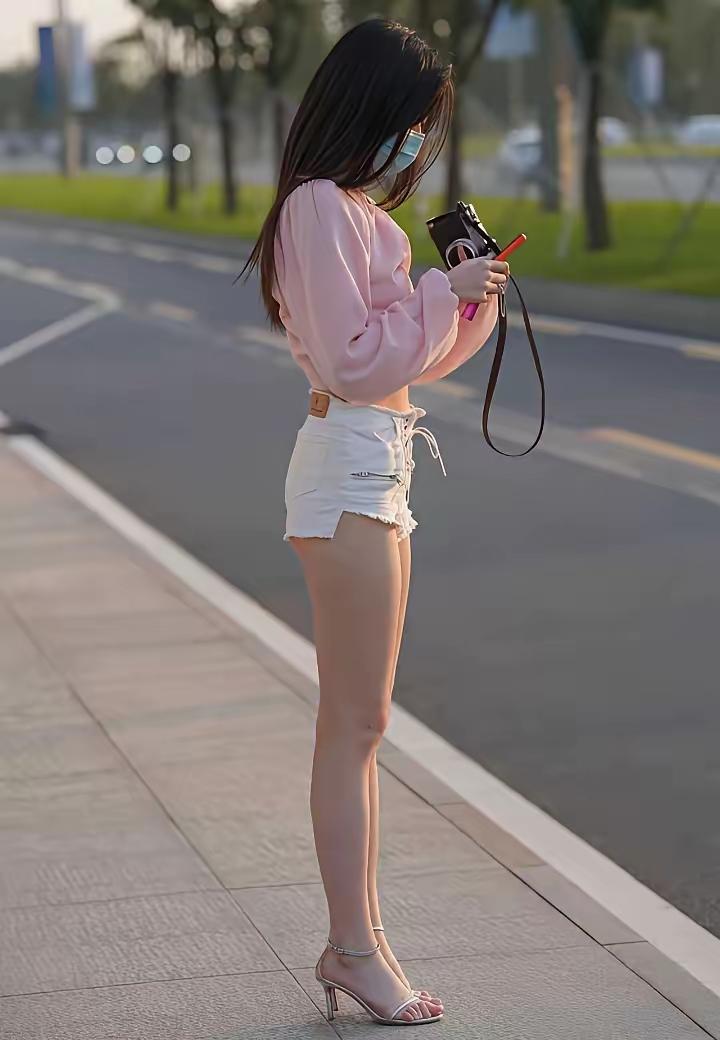 抱着相机晃荡的下午，风是淡粉色的。镜头没对准风景，倒是把春天的松弛感都框进衣角