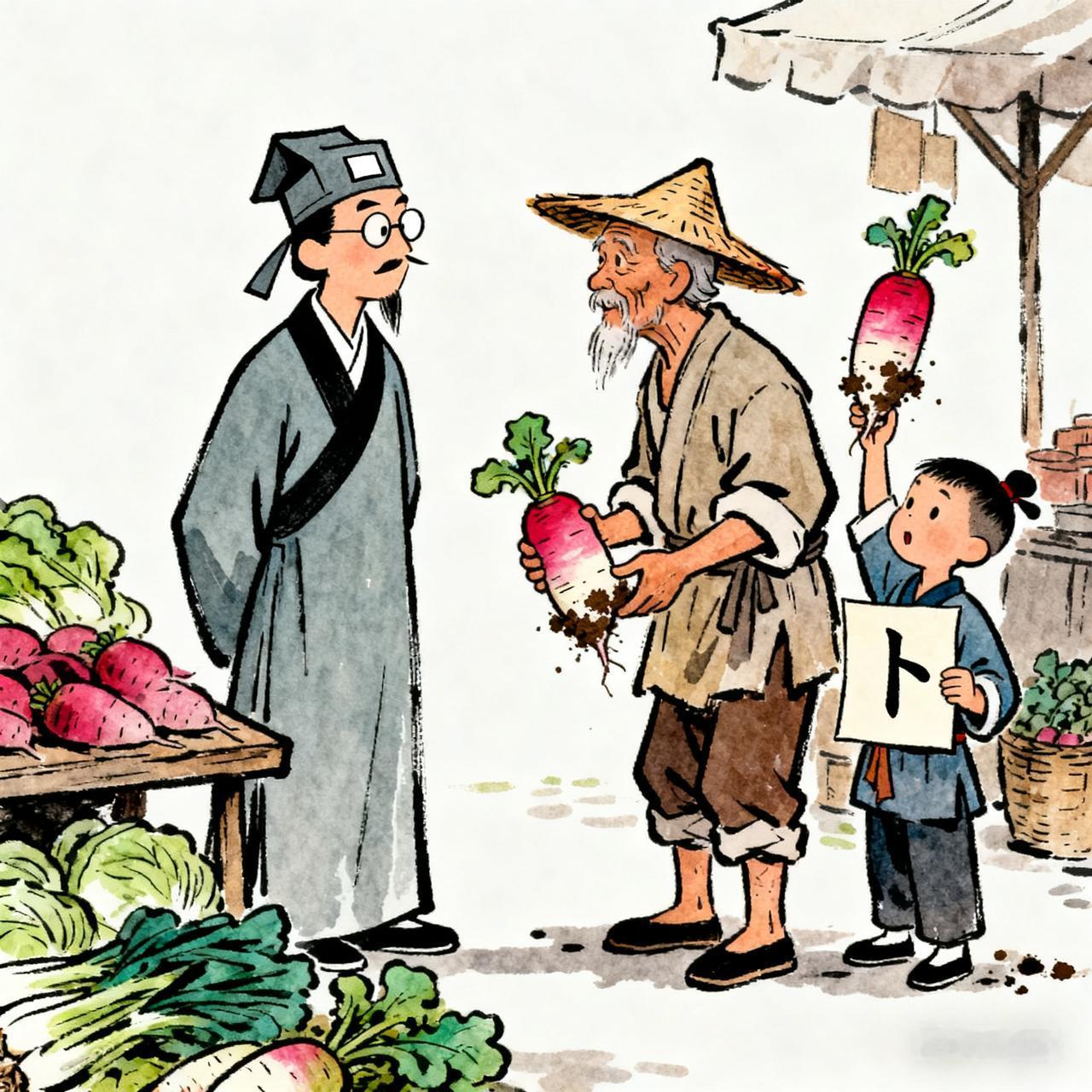 古代笑话有个教书先生总爱摆架子，见人就说自己“桃李满天下”。一日路过