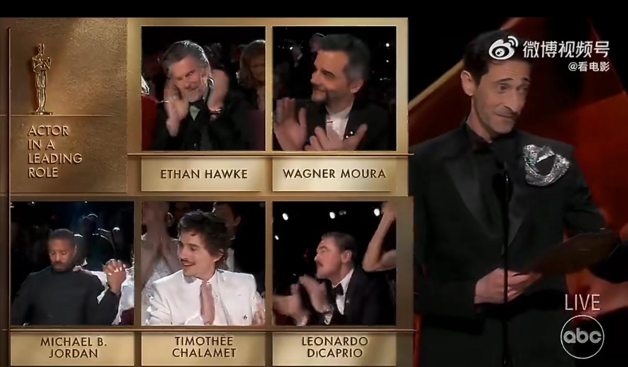 真的看傻了！谁能想到，迈克尔·B·乔丹直接爆冷拿下影帝，同台对手还是小李子、甜茶