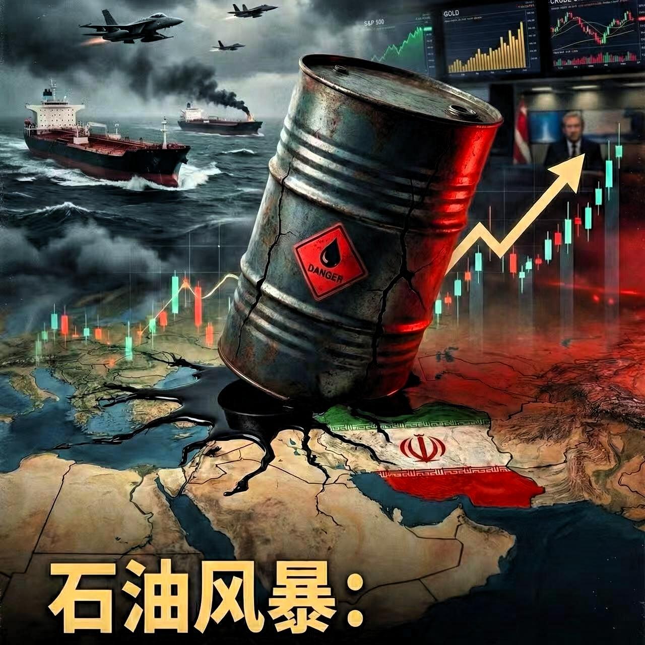 原油生，万物死。最先恐慌的是这两“兄弟”WTI和布伦特原油昨晚双双冲破90美