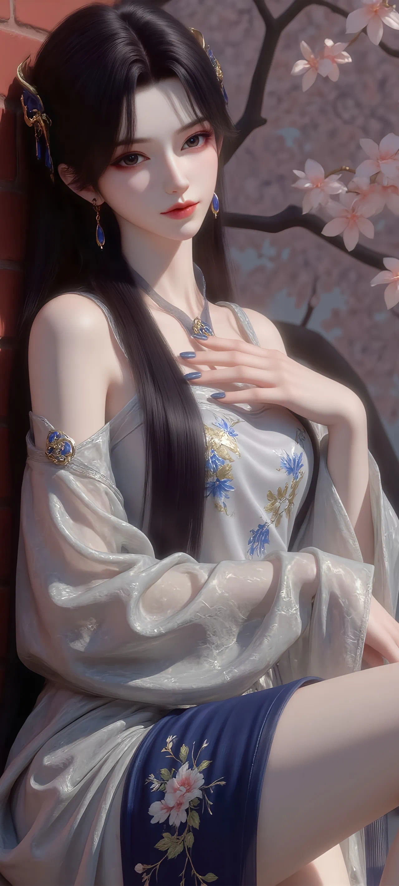 斗破苍穹曹颖【精致美图】专门拍了大家闺秀的写真集，这衣服很合身！国产动漫​