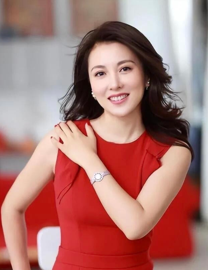 央视女主持人好有气质，看着比李红都要漂亮。她沉稳如静水，自带从容大气的气质让人看