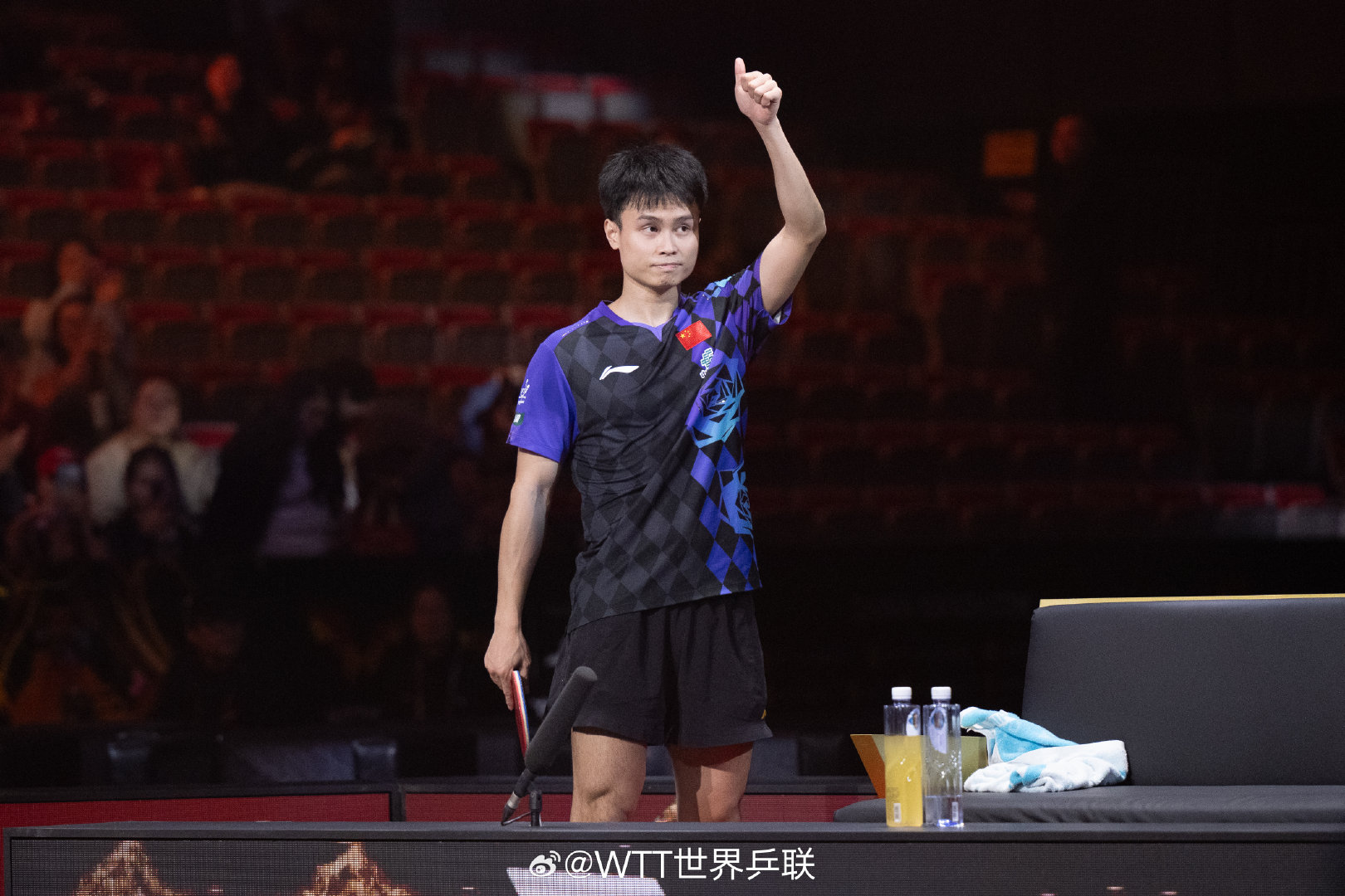 #WTT中国大满贯2026#男单1/4决赛周启豪(CHN)4-2张禹珍(KOR)【12-10，8-1