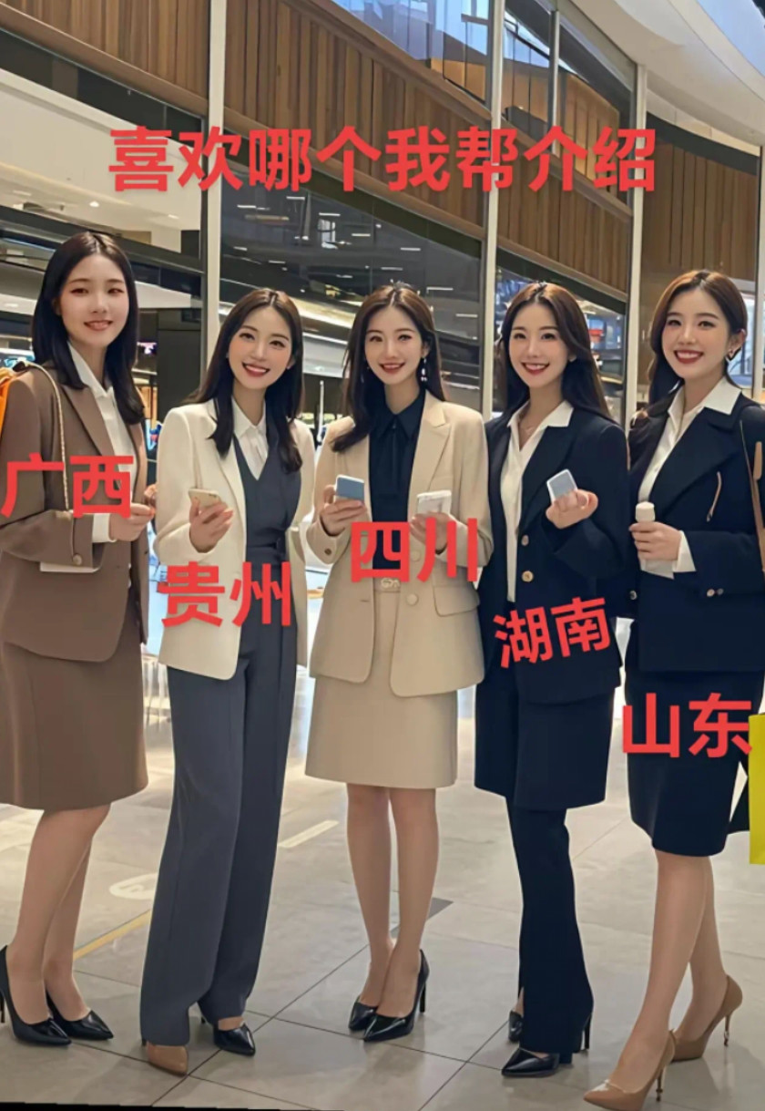 和四个闺蜜合个影喜欢哪个我帮介绍。