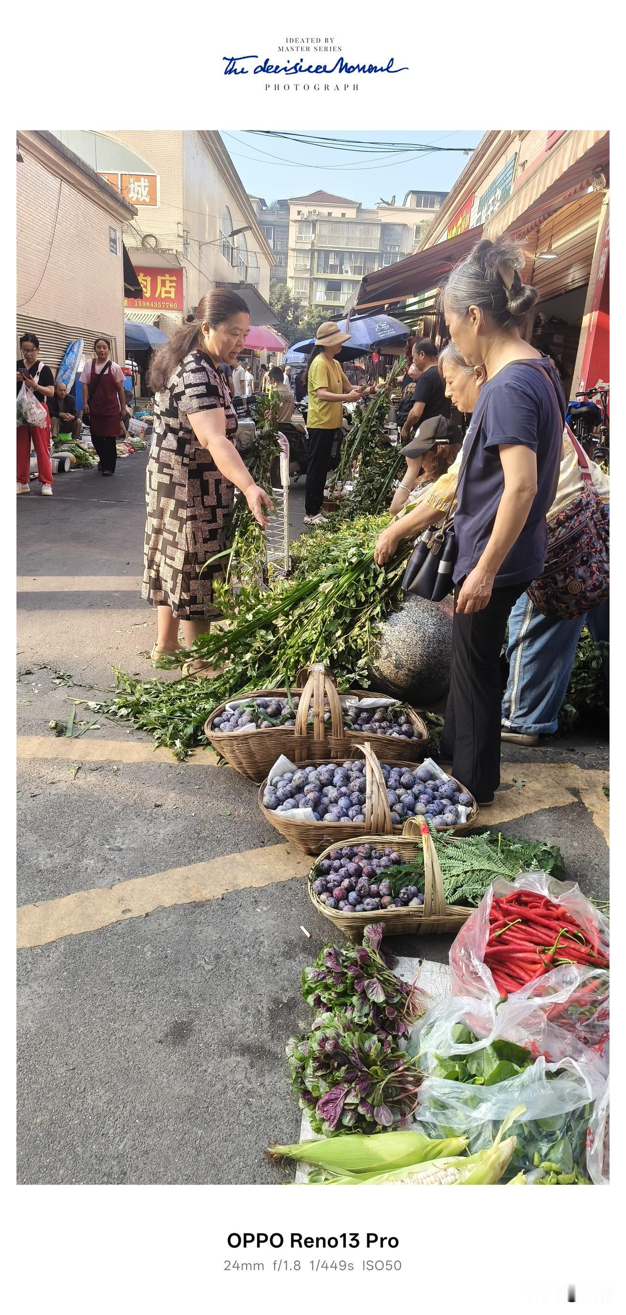 端午过后集市满摊艾草菖蒲，看着心里五味杂陈端午清晨逛菜市，整条街道摆满成