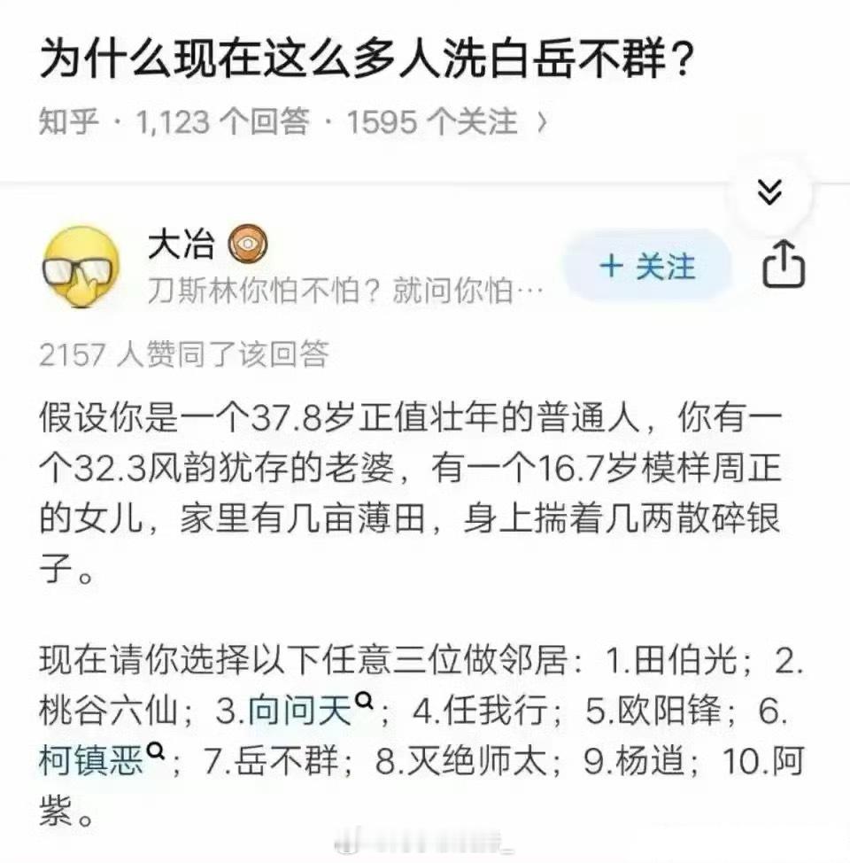 很有意思的一个问题​​​