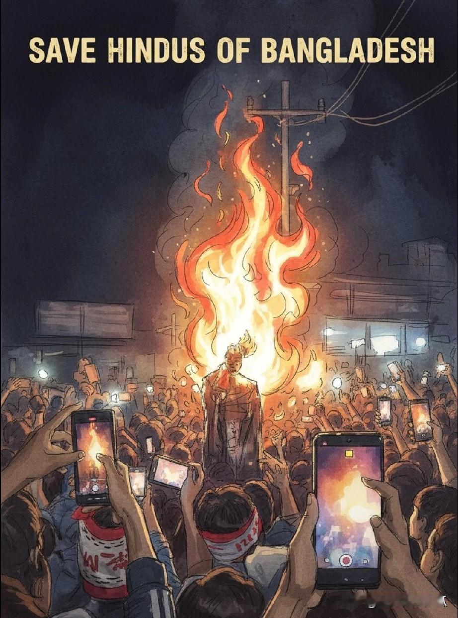 一名印度教青年在孟加拉国被伊斯兰极端分子残忍地私刑处死，理由是他被指控亵渎神明。