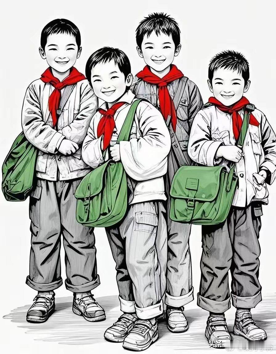 有人说这张图里有个小女孩，我瞪大了眼睛看了又看，怎么数都是男孩，丝毫不见女孩踪迹