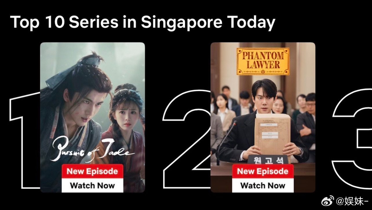 逐玉登上🇲🇾Netflixtop3，每天都在出圈……