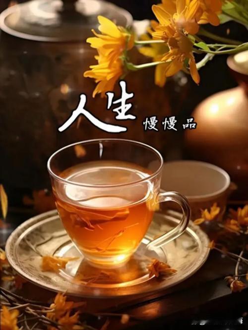 上联：岁月如歌一壶酒，如何对下联时光似水两杯茶