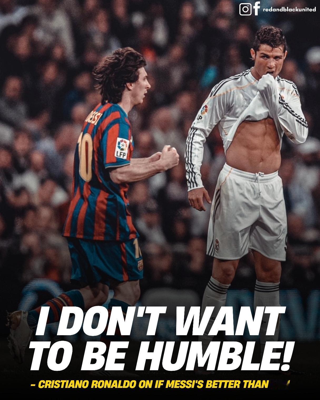 C罗又爆了？当然还是在媒体上！当被问道：“鲁尼说他不讨厌你，但梅西比你更强！”