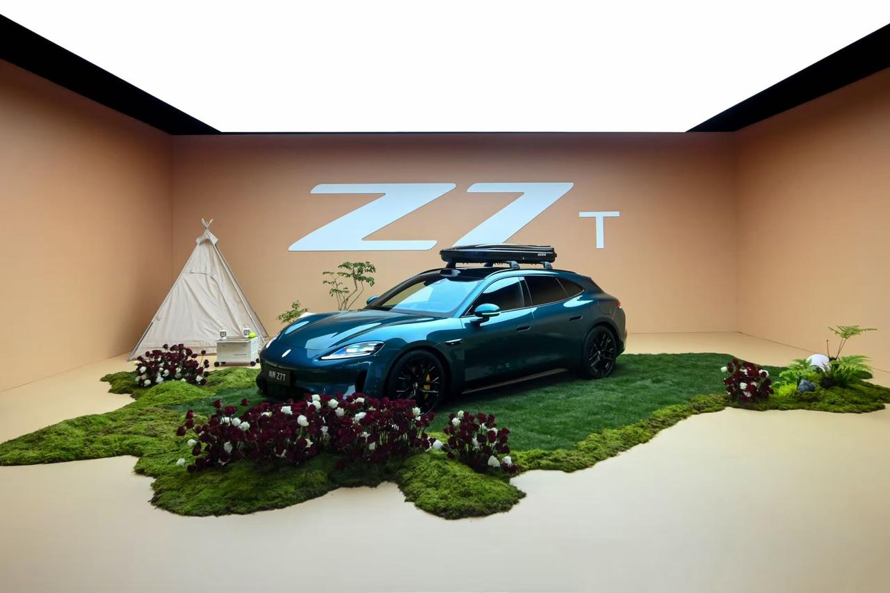 尚界Z7T实车猎装和内部空间解锁，大家觉得如何？感觉银色实车挺酷呀~尚界Z7