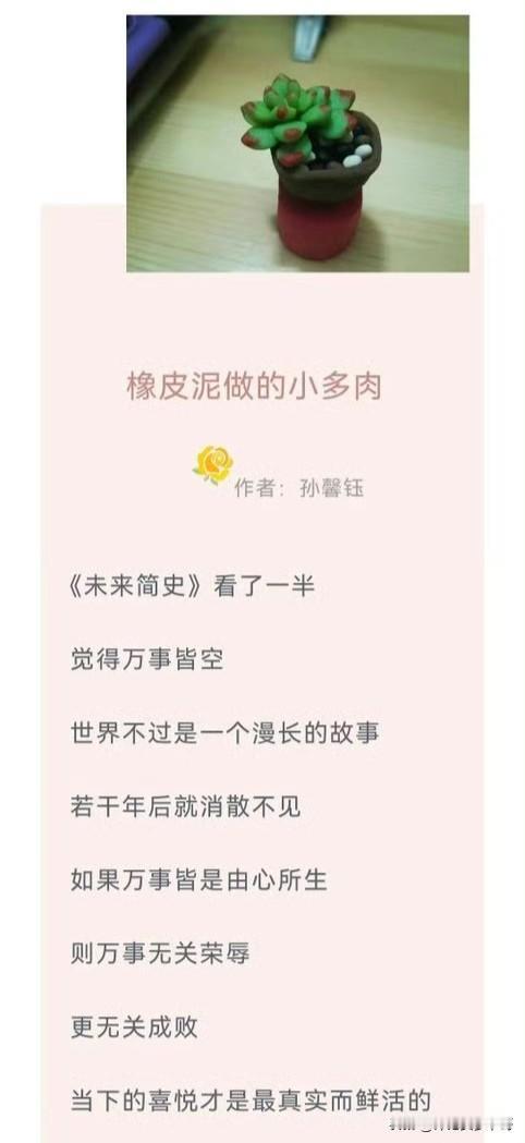 中南大学湘雅医院投江自沉的那个女生，留下了一首小诗：《未来简史》看了一半觉得