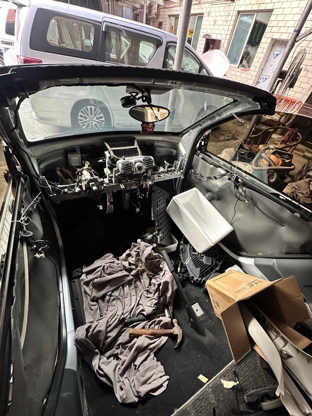 周末“上班”，每次改车都是一个吸收学习的好机会