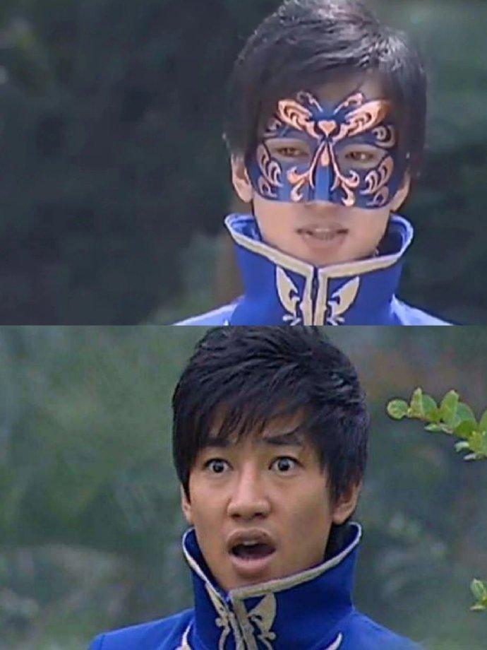 童年时面具诈骗第一人！我小时候觉得他很帅，长大后看见他不戴面具真的不帅[doge
