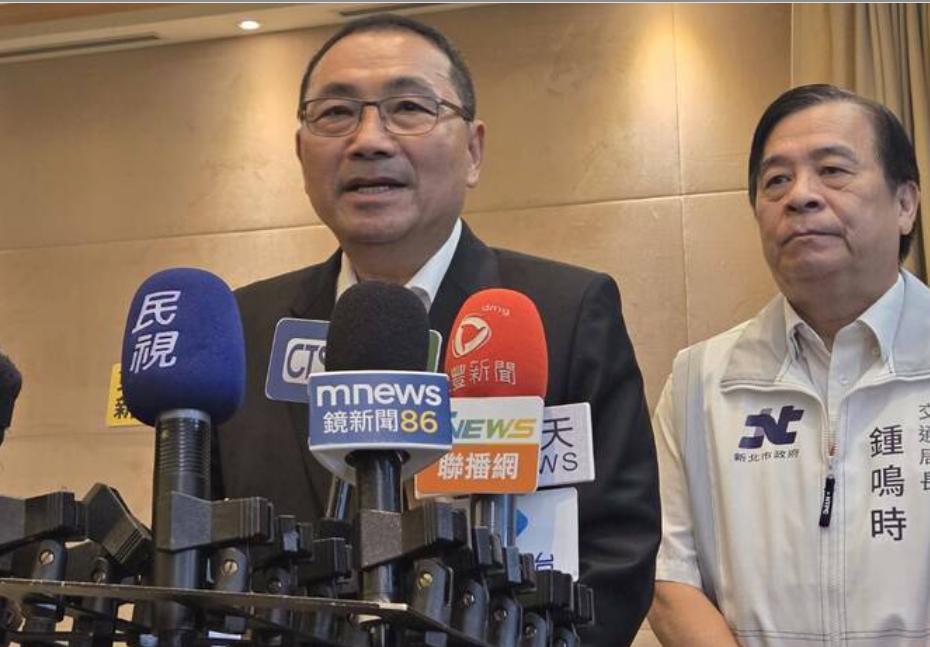 郑丽文提“九二共识是通关密语”侯友宜：坚持民主自由就是大家的共识郑丽文刚