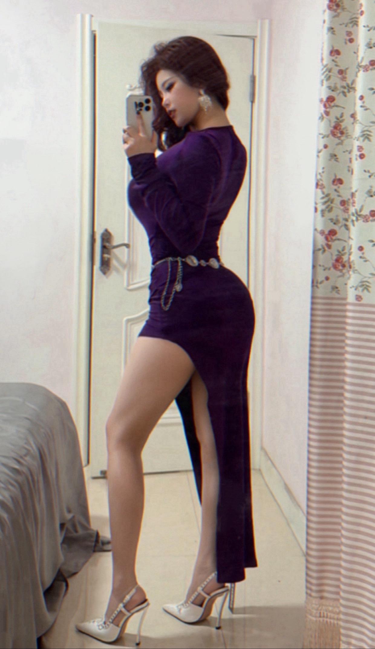 紫色绝绝子