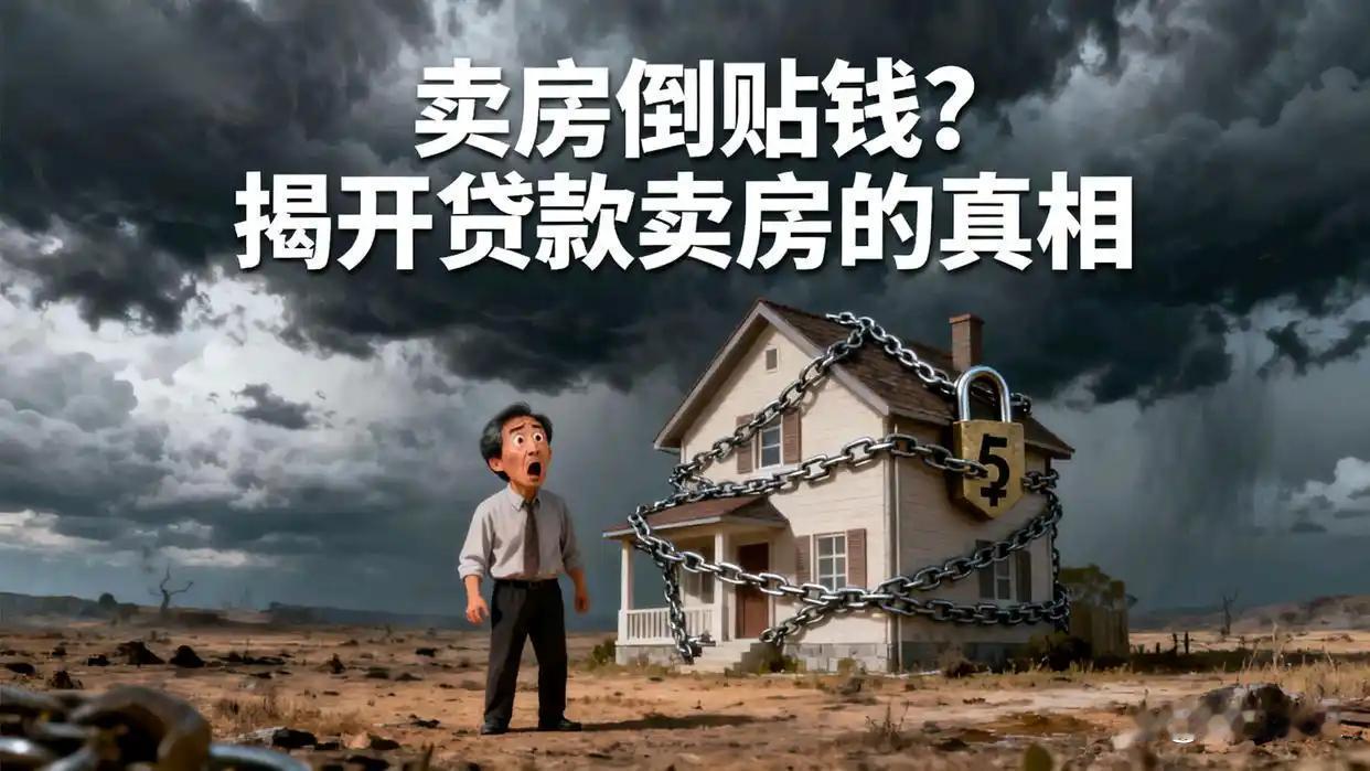 贷款“卖”房，您听说了吗？网上看到一条文字消息说：主人公夫妻通过贷款凑了51