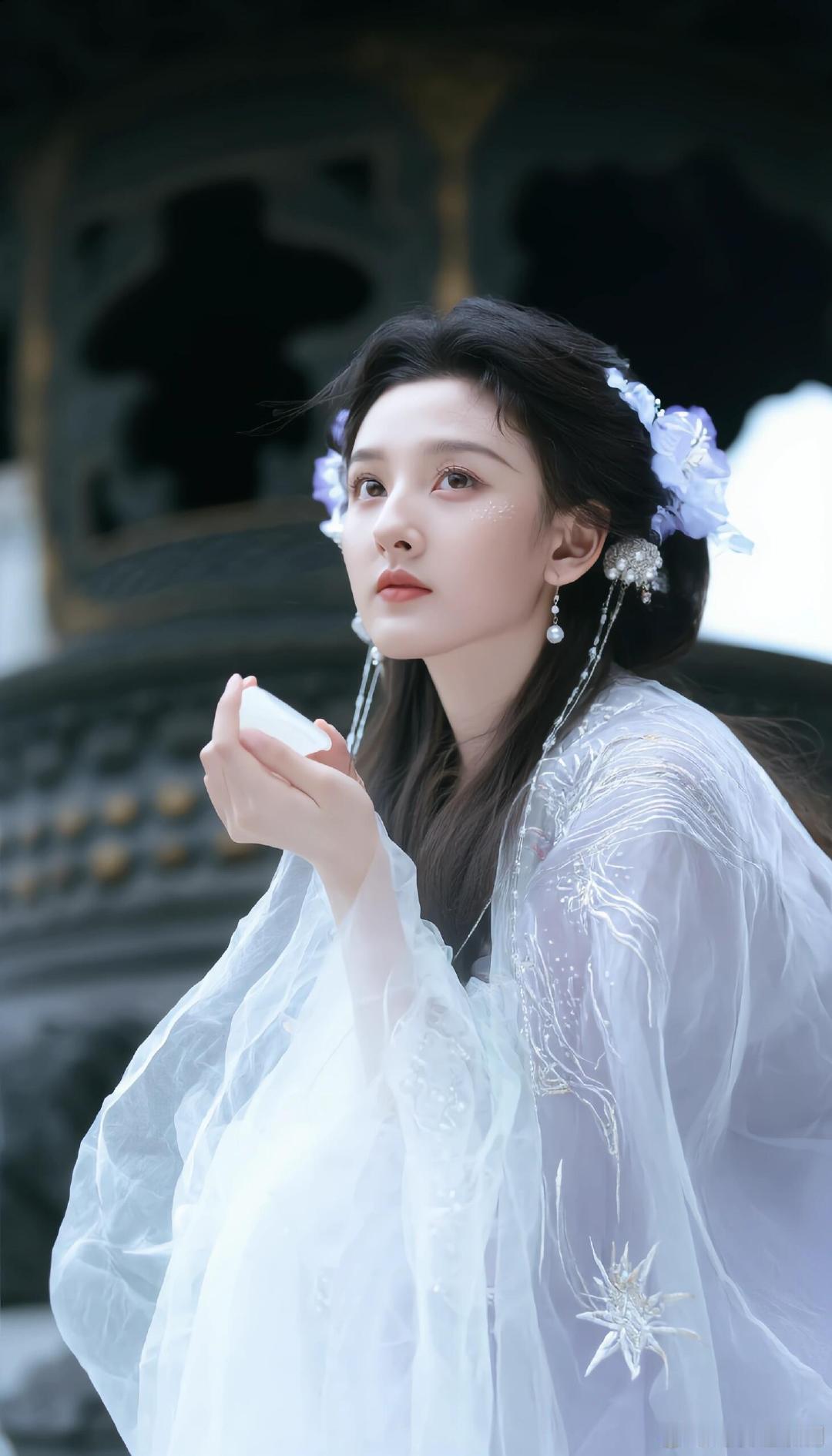 这是仙女吧，绝美白月光！​​​