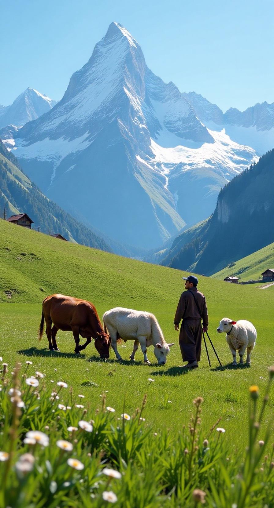 分享几张草原风景照吧