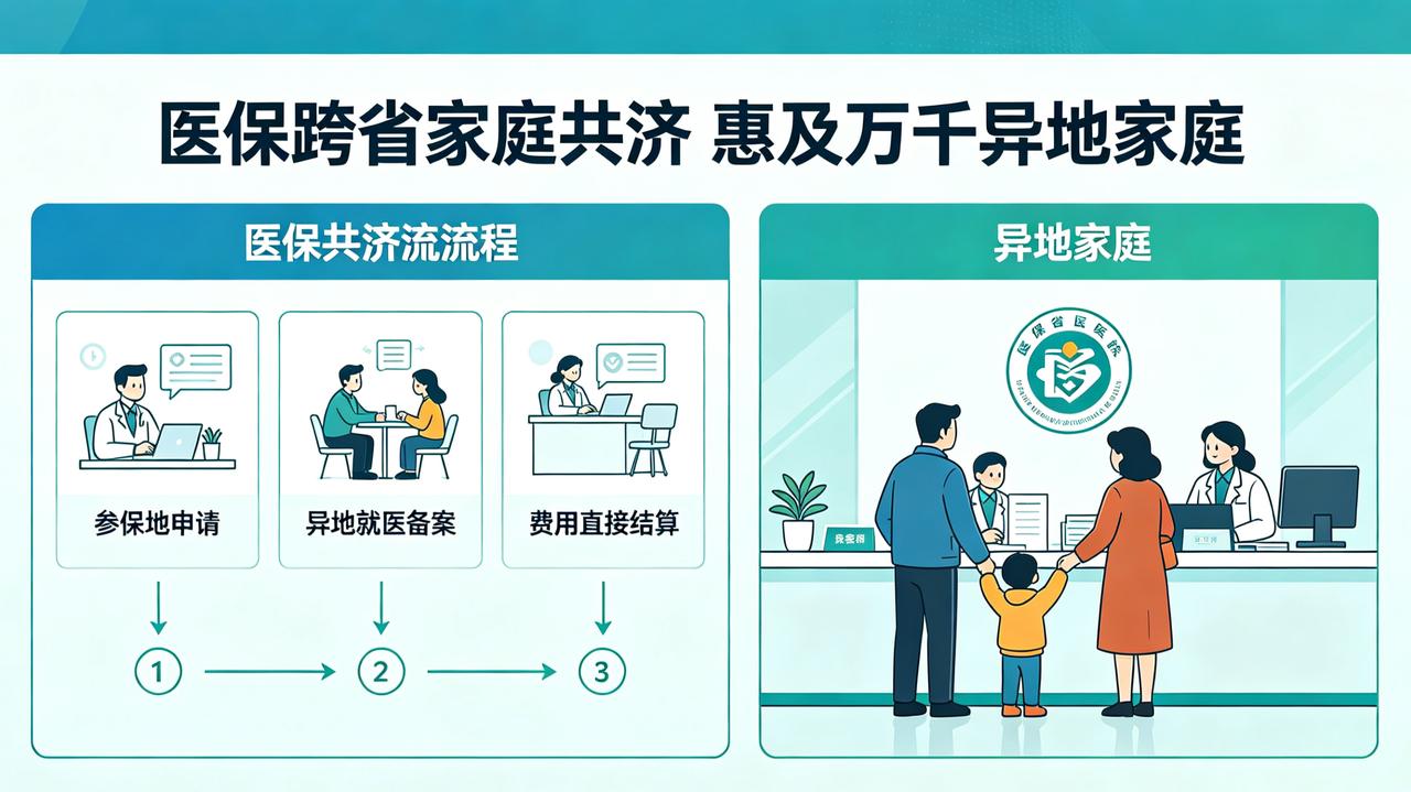 职工医保个人账户跨省家庭共济全国落地亿万异地家庭享便民红利6月10日，职