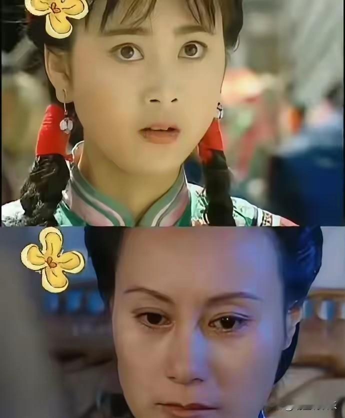 当年看《情深深雨濛濛》一直无法理解导演的这两个选角，明明年轻时的傅文佩那样端庄