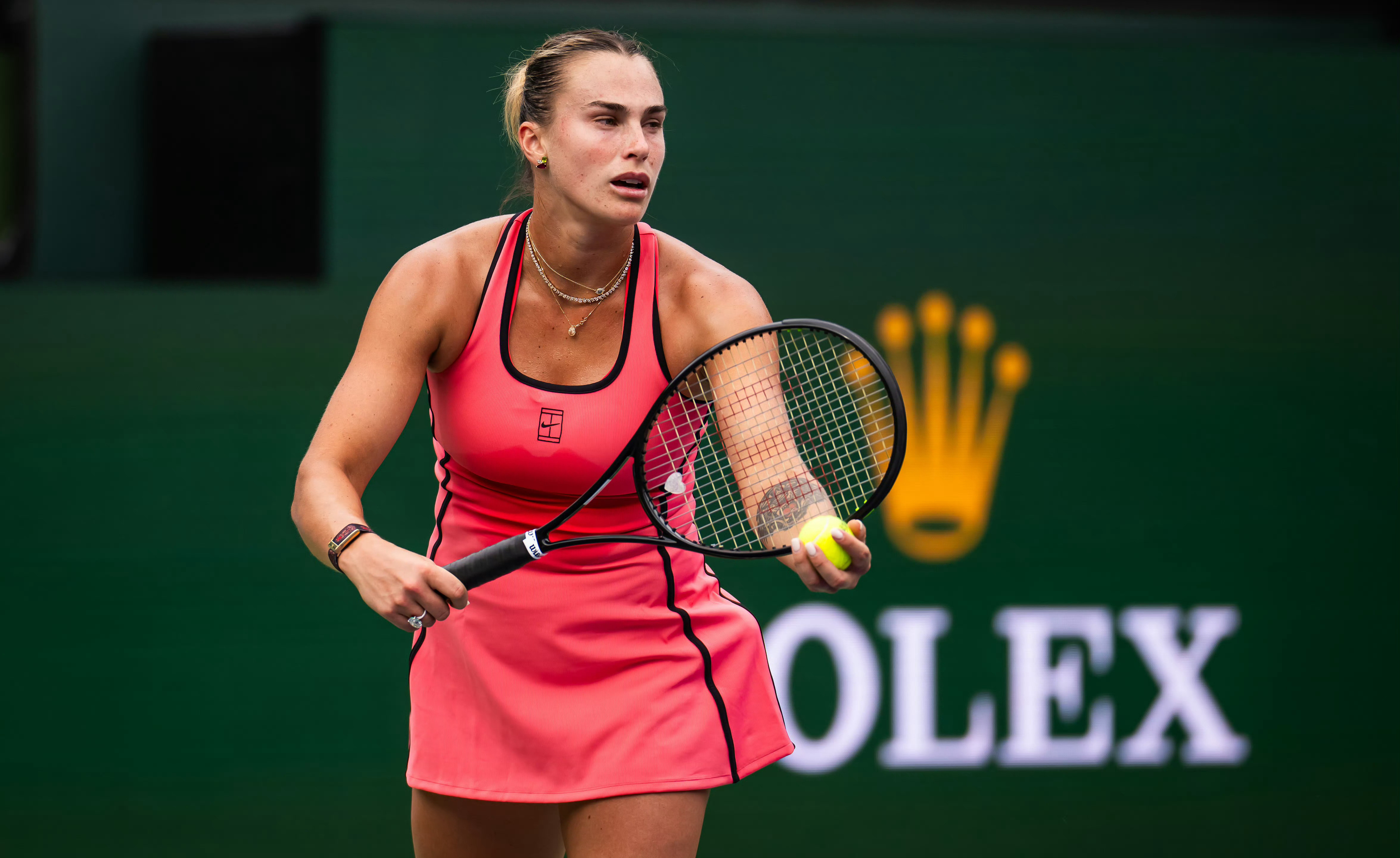 又是双巴决❗️萨巴伦卡6-36-4诺斯科娃莱巴金娜7-56-4斯维托丽娜