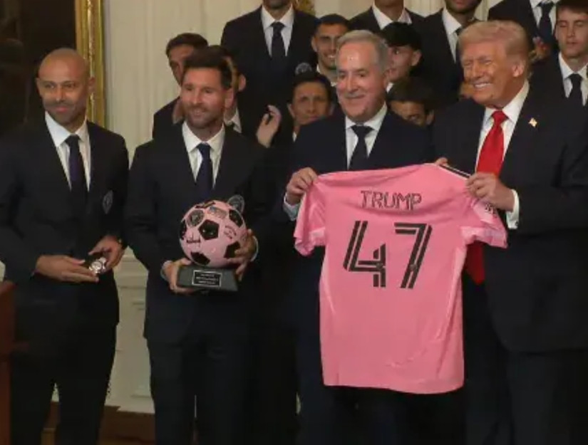 梅西作为美职联总冠军成员进白宫？没错，美国职业体育传统，‌夺冠球队通常会受邀前往