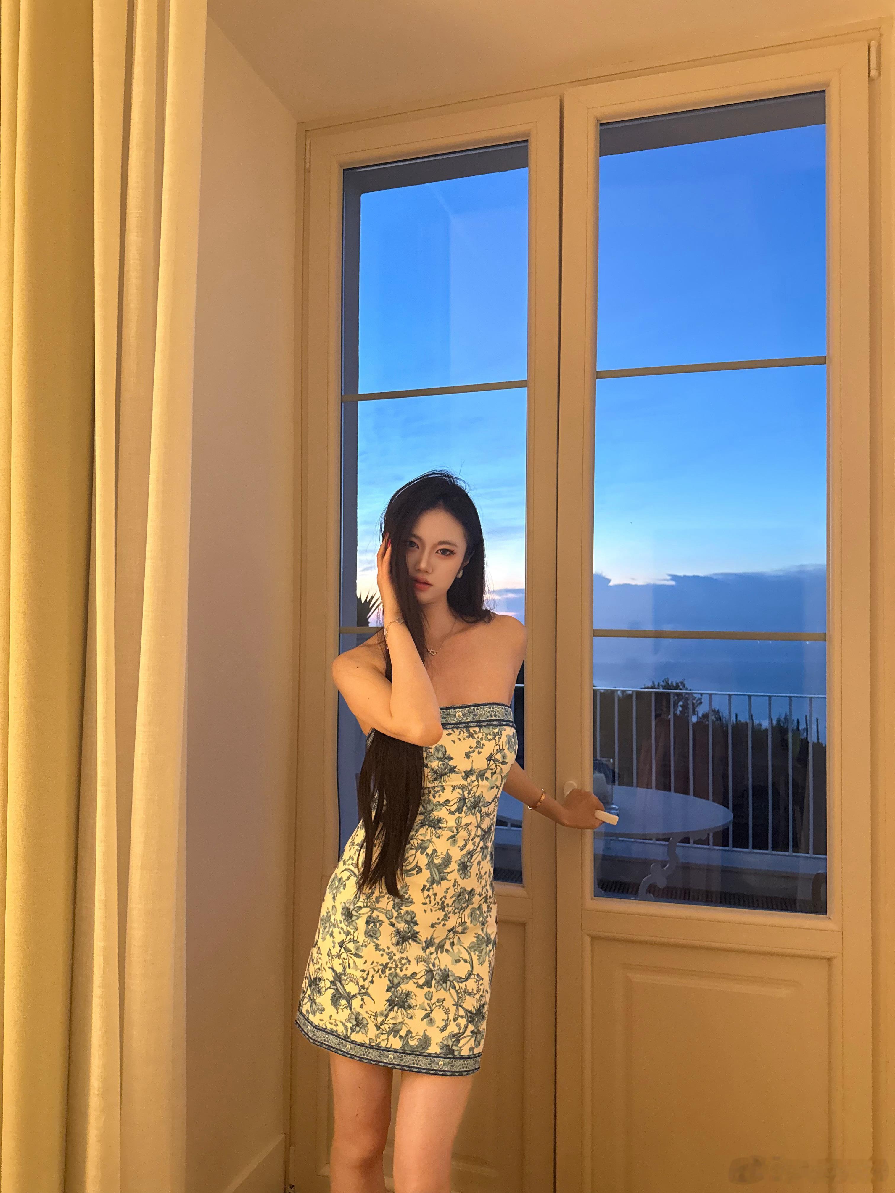 好像裹了一个花瓶​​​