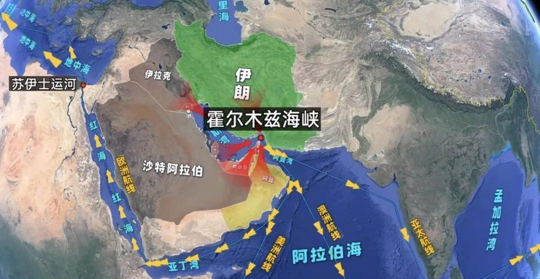 三条战略路径最终都将焦点汇聚于波斯湾，美国精心布下的重重伏笔，正逐一走向引爆的边