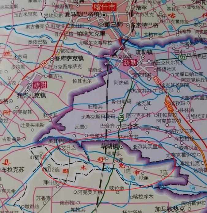 4月17日新疆新成立的草湖市，很多人都不知道这个地方，原为兵团第三师图木舒克市的