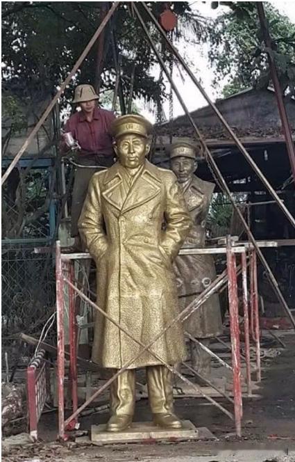 缅甸昂山将军的雕像被陆续撤离和搬走！昂山将军曾经也是个带路党，当年日本军队入