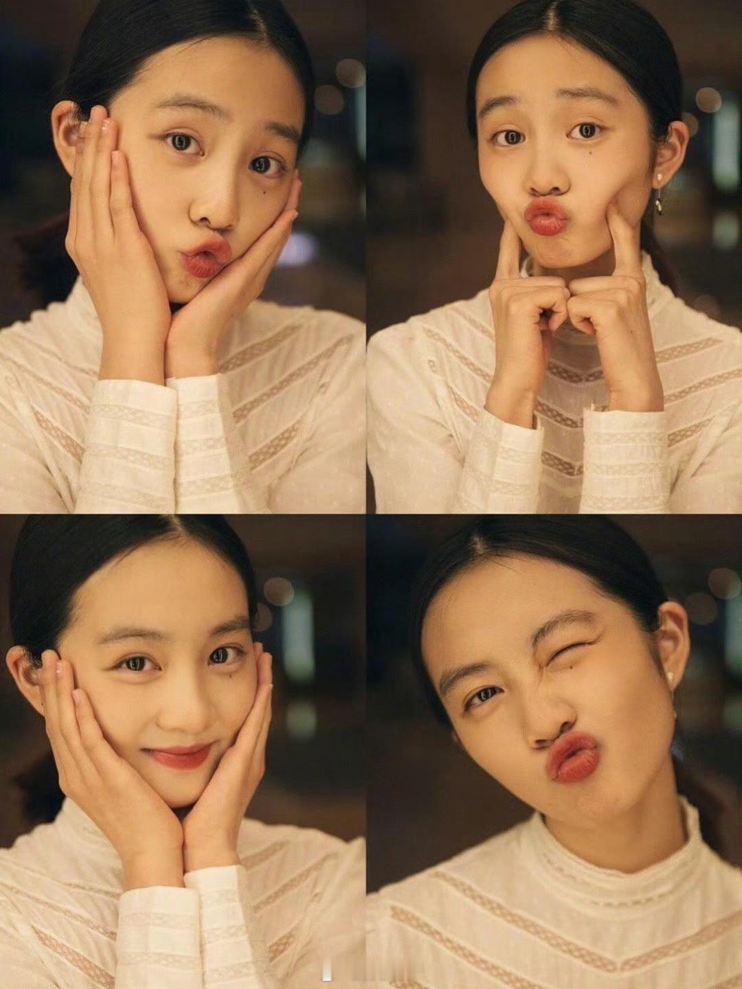 20岁黄多多好漂亮还是和小时候一样可爱，是要准备出道了吗